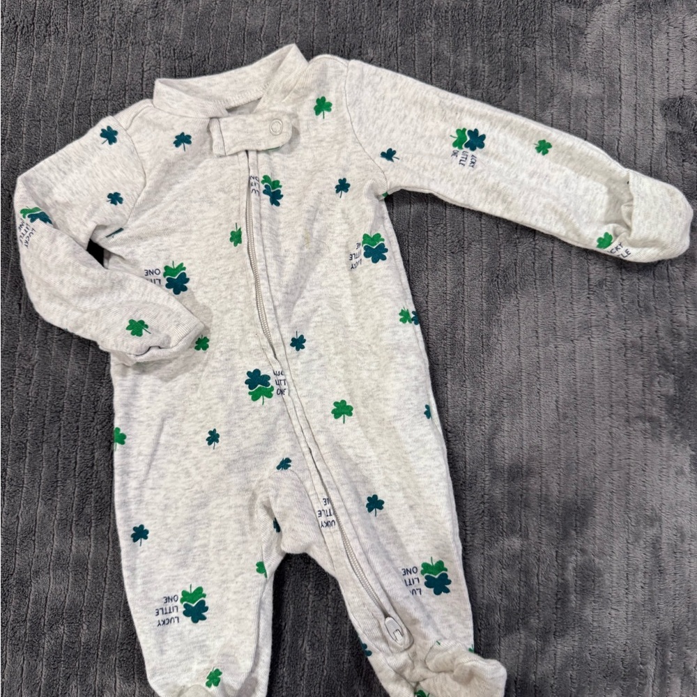 Carter’s Newborn St. Patrick’s Day Pajamas